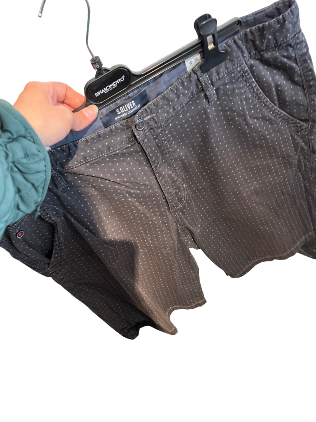S. Oliver Shorts Grau Gr.: 36