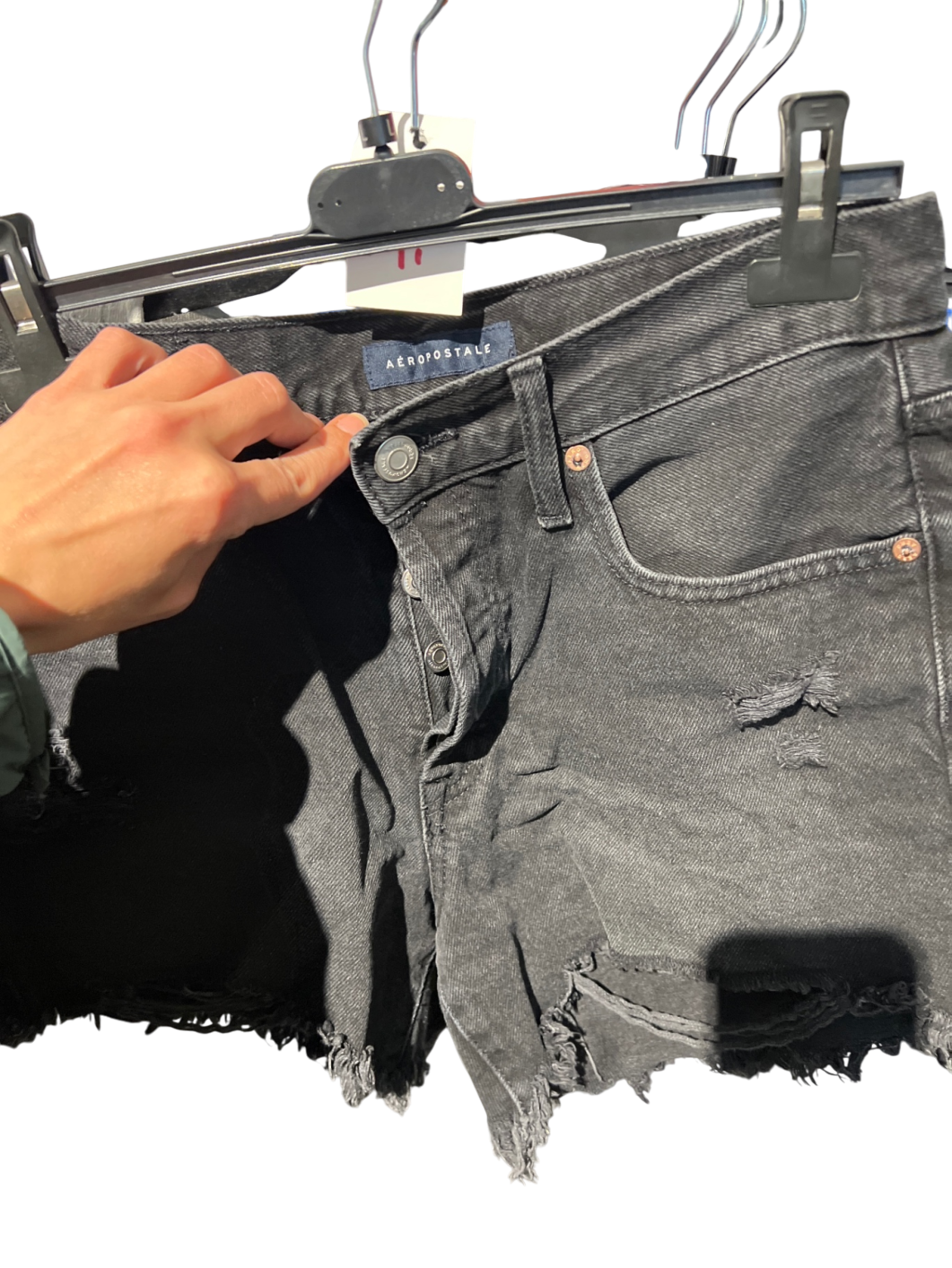 Aéropostale Shorts Grau Gr.: L