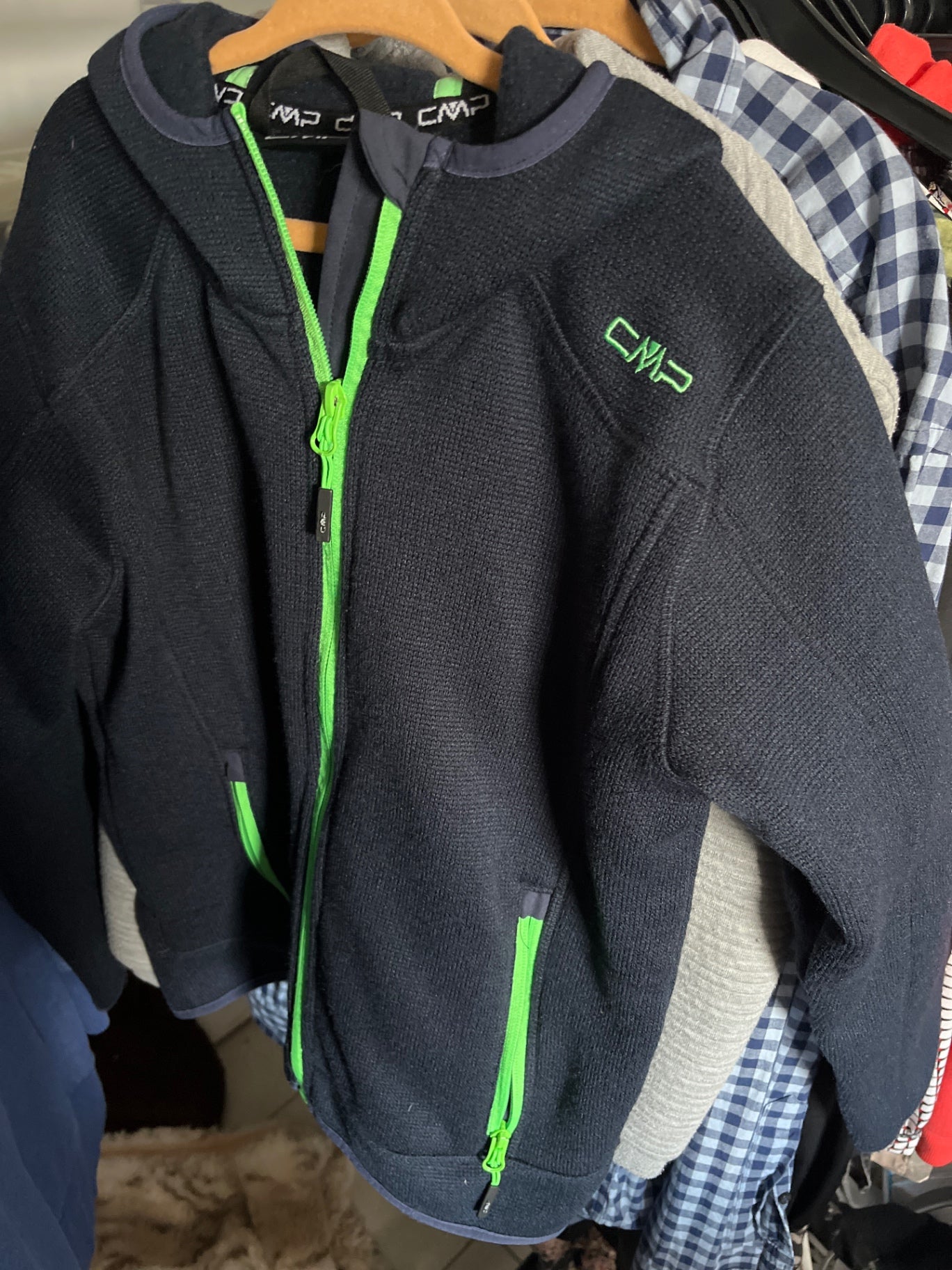 CMP Jacke Schwarz Gr.: 140