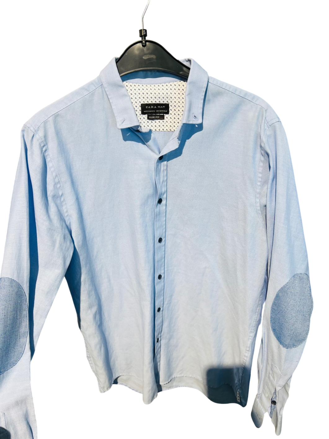 Zara Man Hemd Hellblau Gr.: S