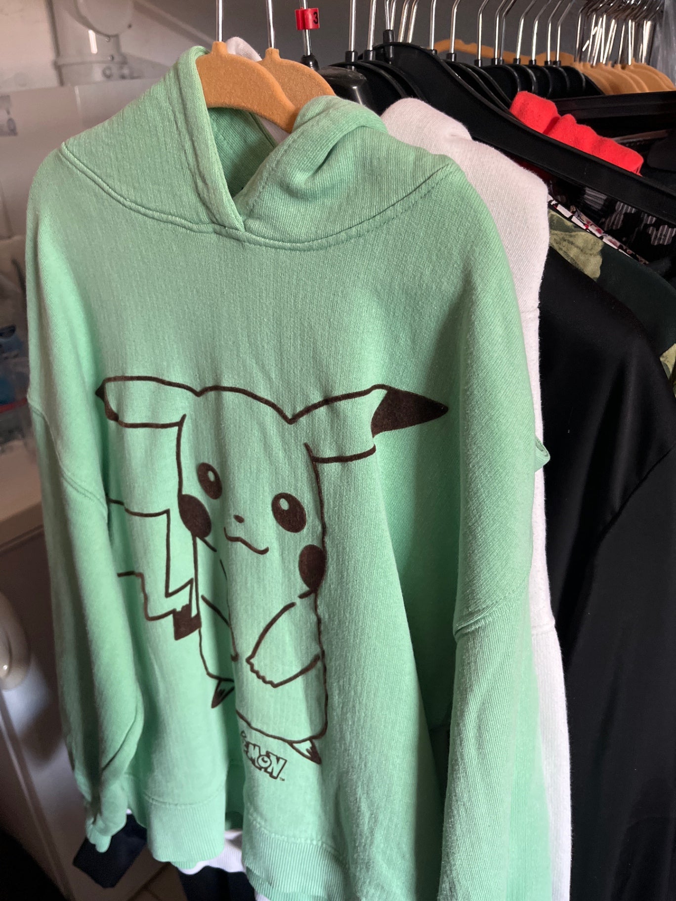 Zara Hoodie Hellgrün Pokemon Gr.: 134