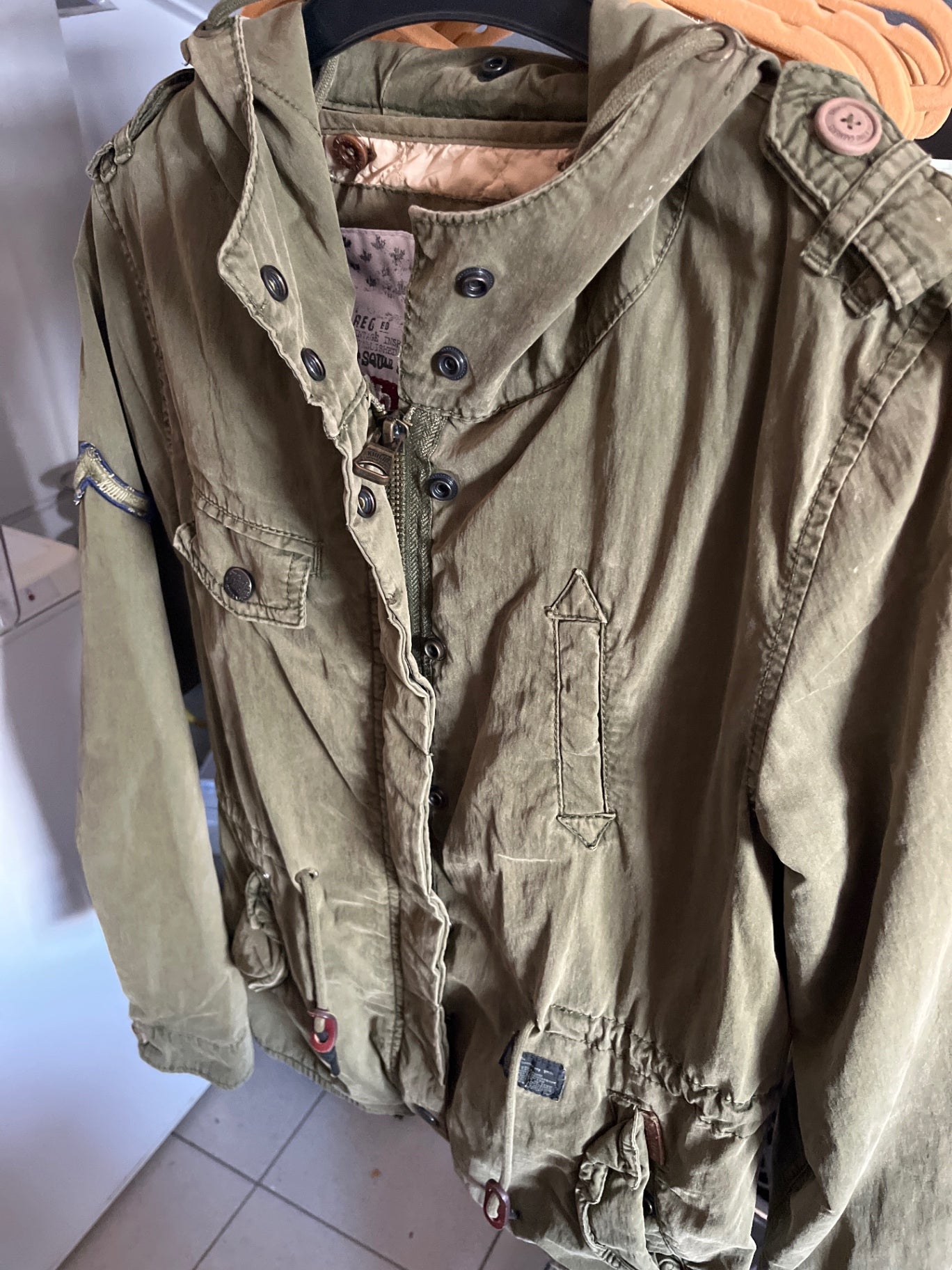 Khujo Jacke Khaki Gr.: L
