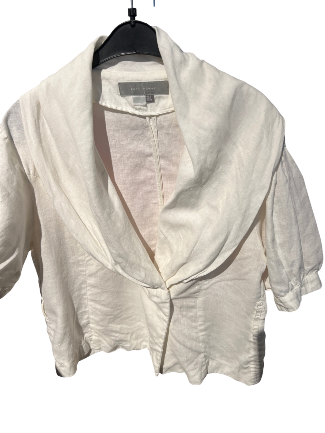 Zara Woman T-Shirt Beige Gr.: L