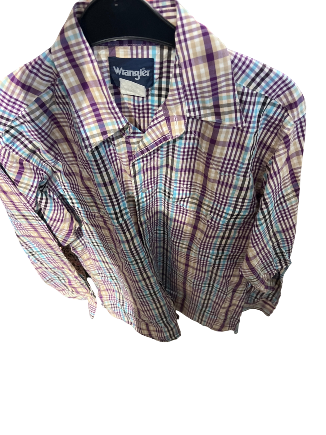 Wrangler Hemdkim Violett Gr.: M