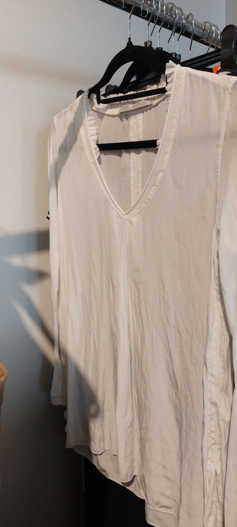 Beate Heymann Bluse Weiß Gr.: M