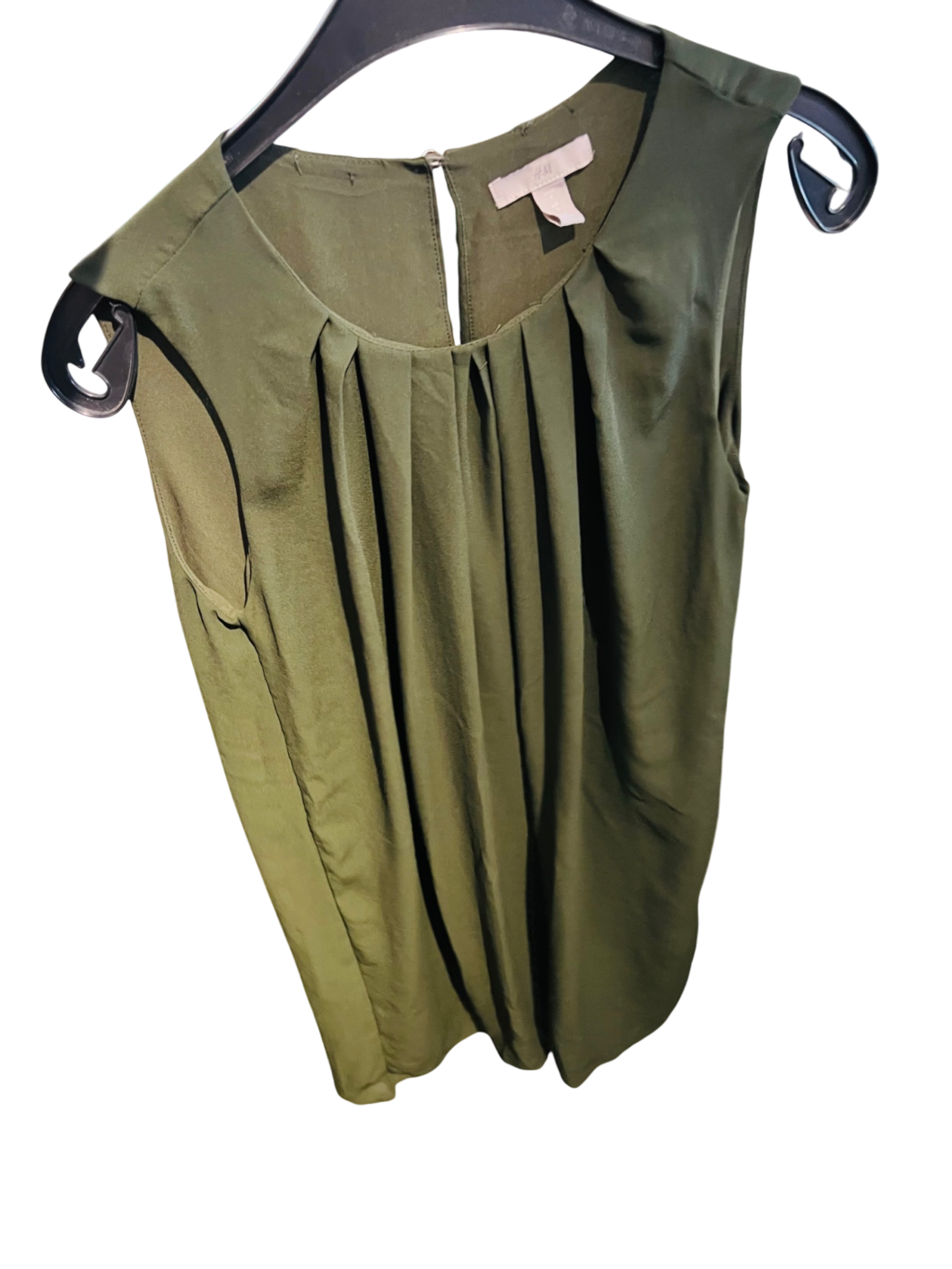 H&M Kleid Olivgrün Gr.: S