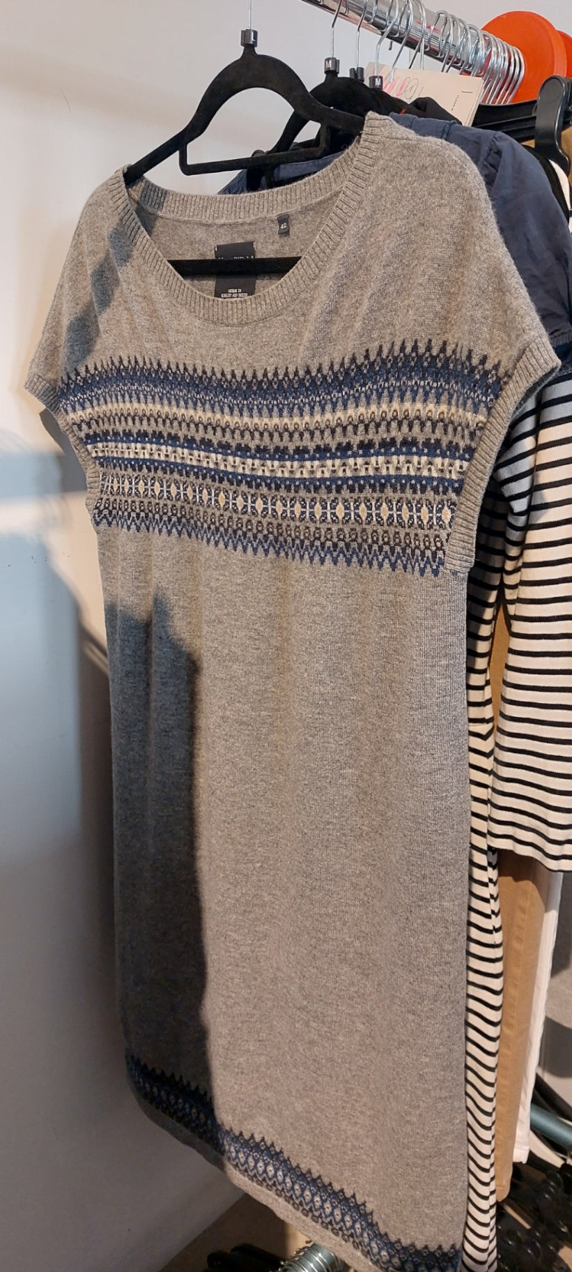 Marc O'Polo Kleid Grau und Blau Gr.: L