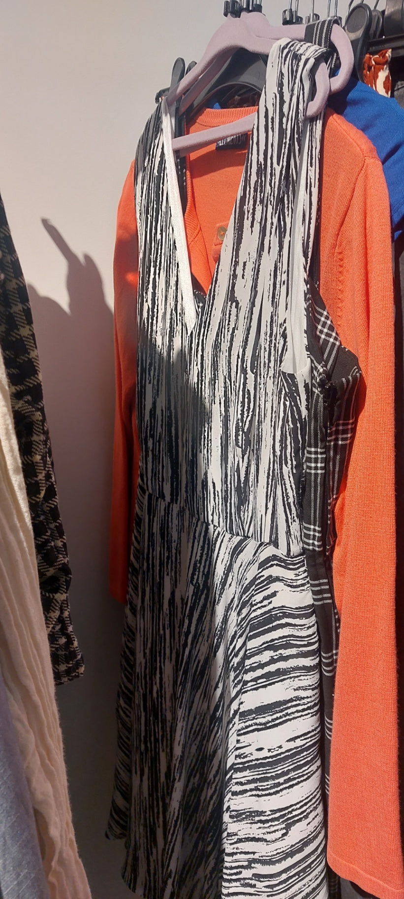 Soul Kleid Schwarz-Weiß Gr.: 40