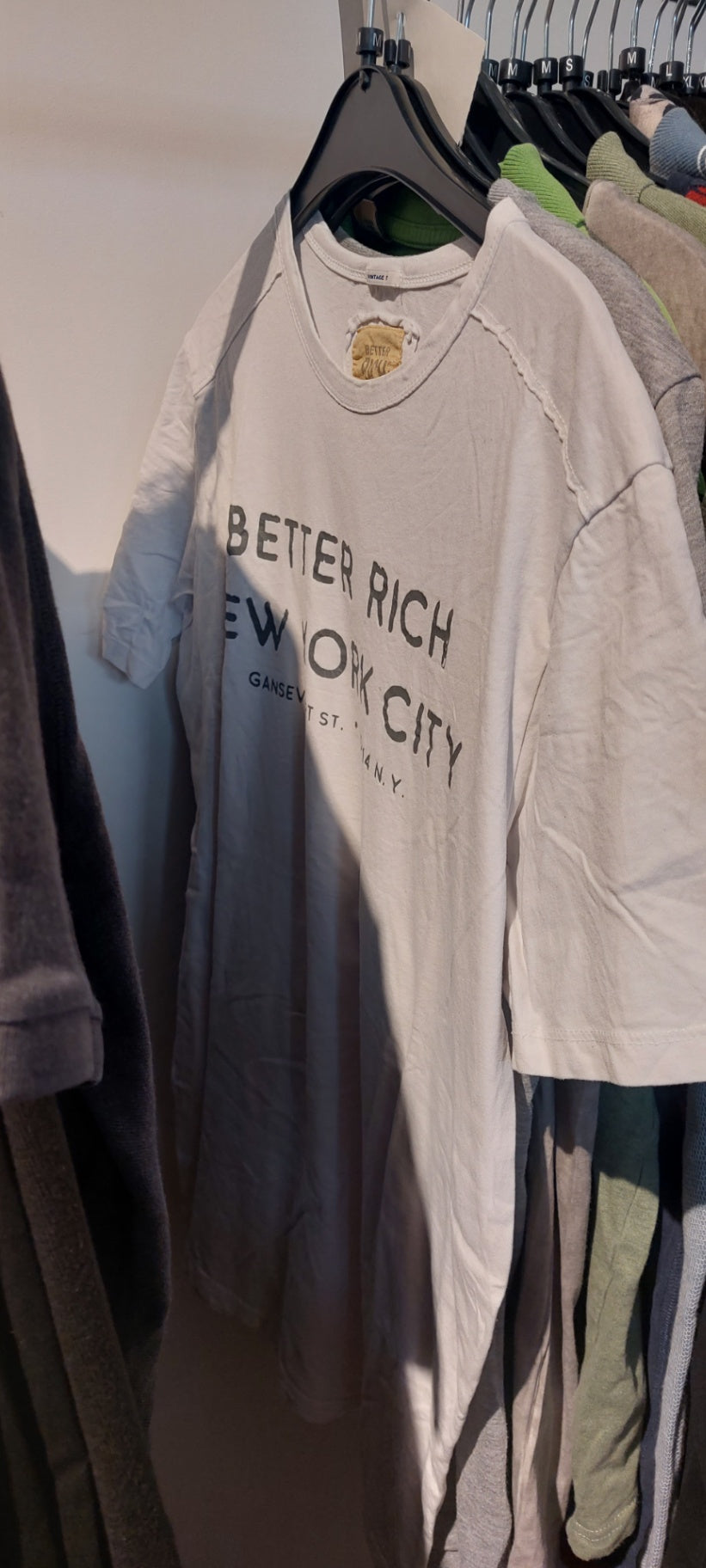Better Rich T-Shirt Weiß Gr.: M