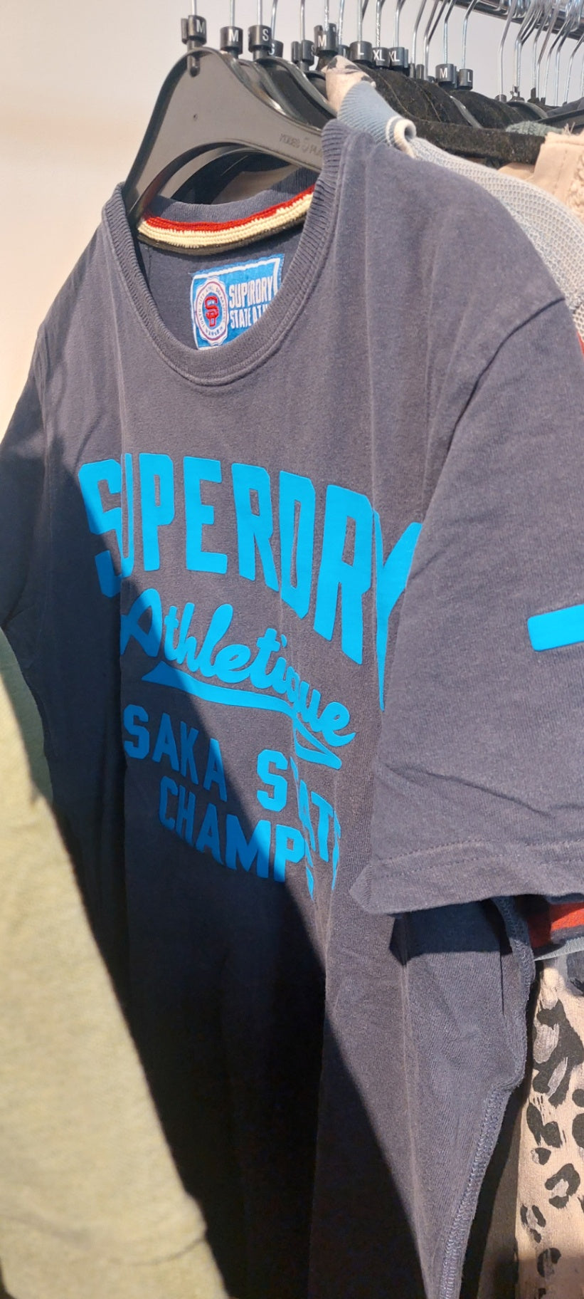 Superdry T-Shirt Blau Gr.: M