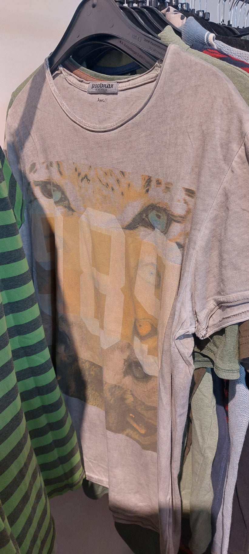 Pool Man T-Shirt Grau Gr.: S