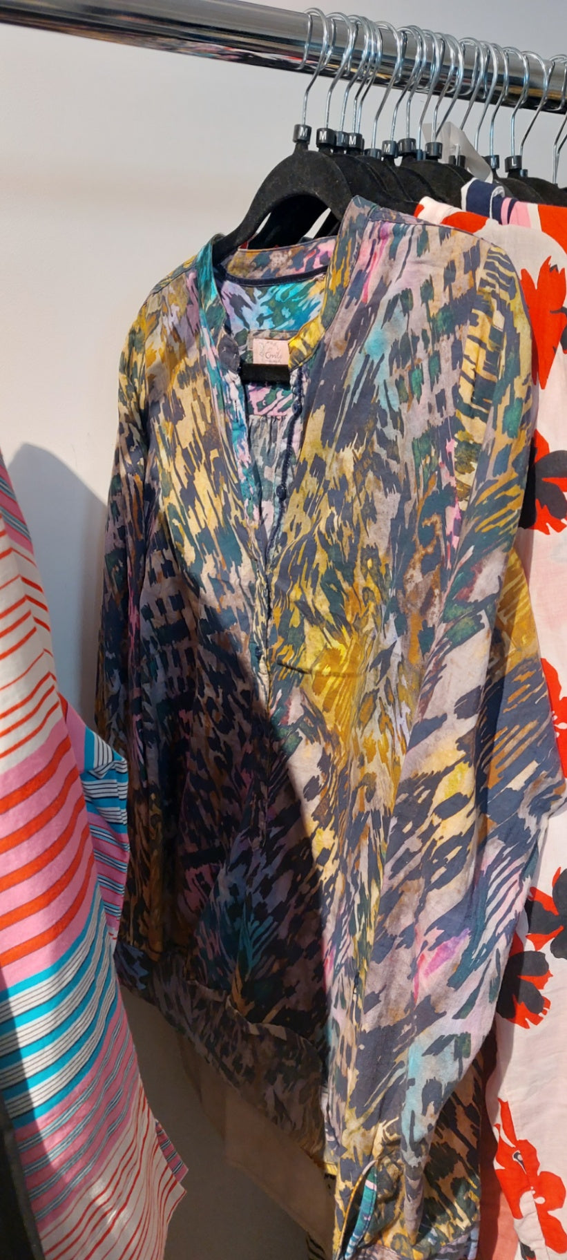 Emily van den Bergh Bluse Bunt Gr.: M