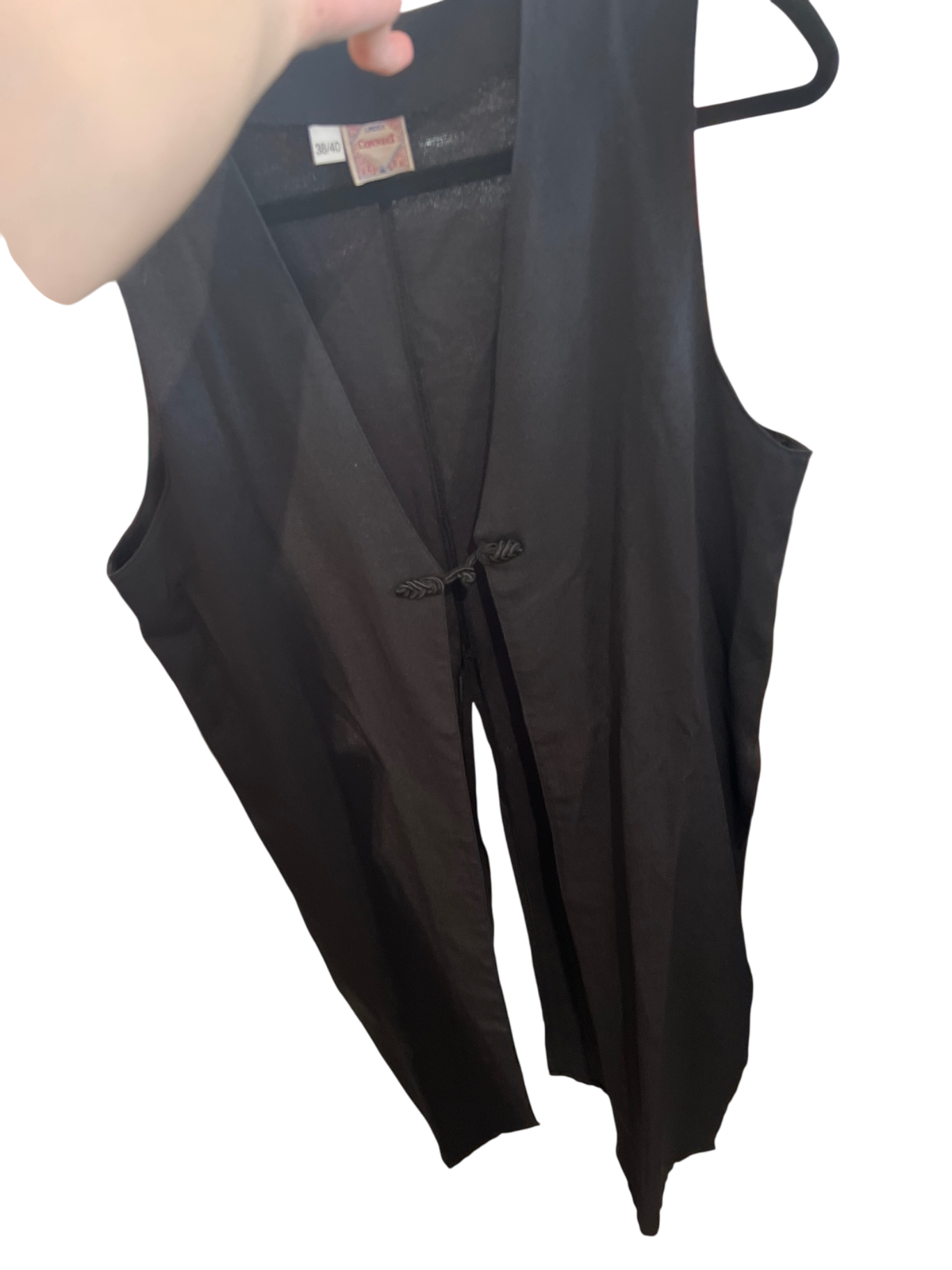 Lindex Weste Schwarz Gr.: M