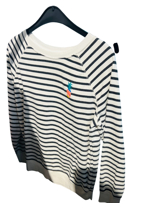 Pullover Weiß und Schwarz Gr.: S