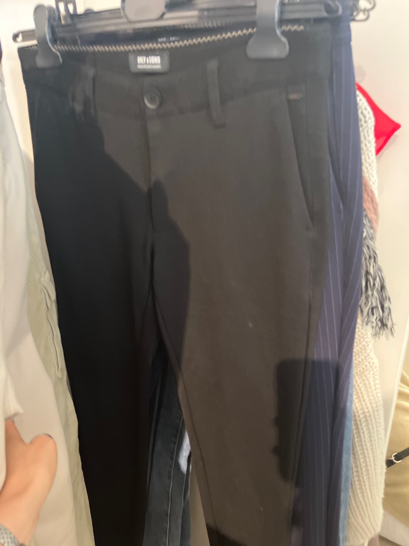 ONLY & SONS Hose Schwarz 30