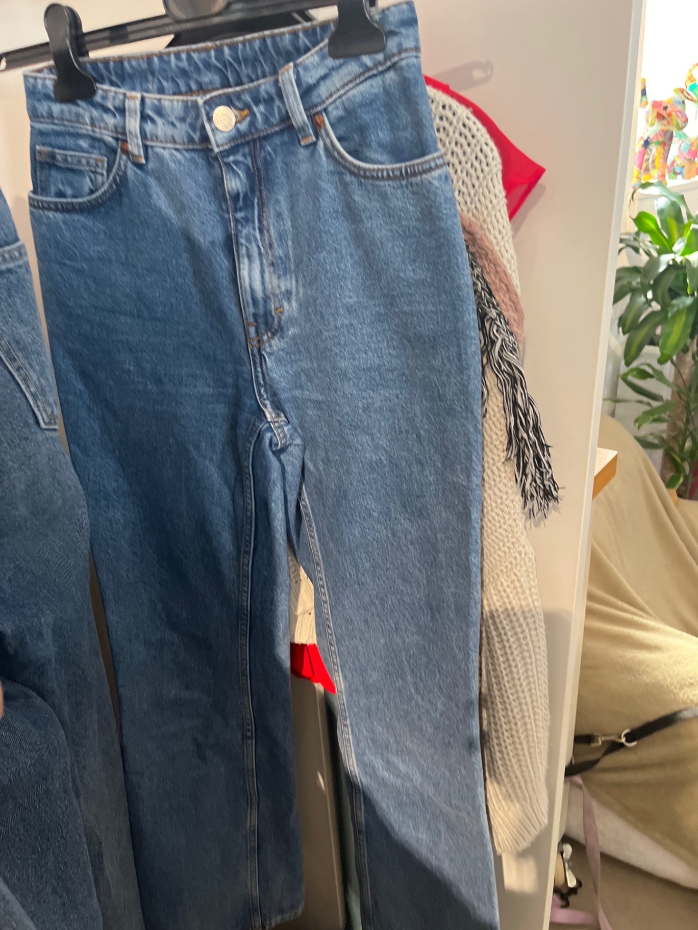 Monki Jeans Blau Gr.: Xs
