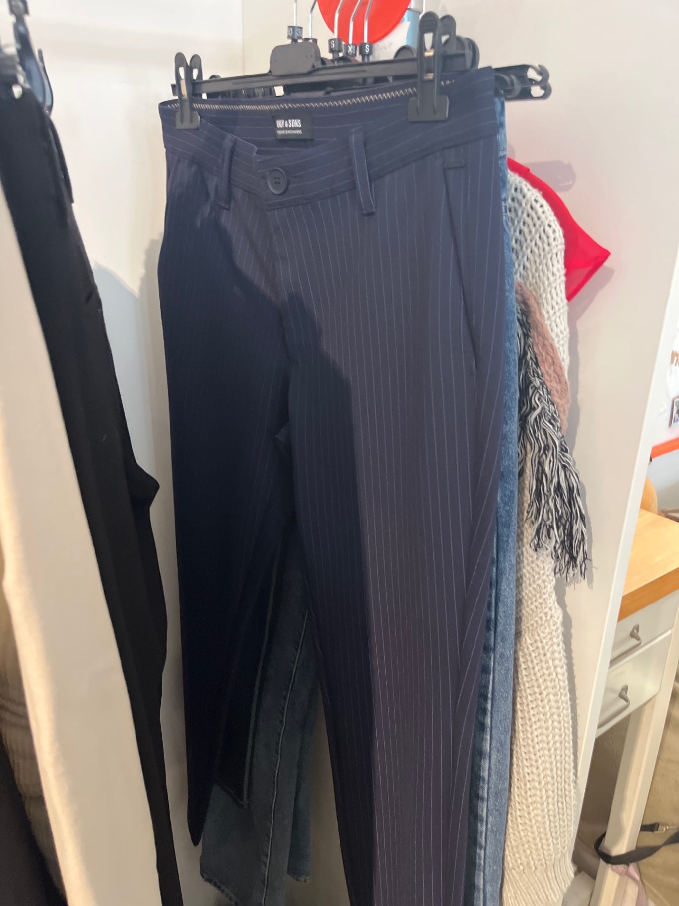 ONLY & SONS Hose Nadelstreifen 