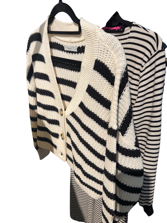 Pigalle Jacke Weiß und Schwarz Gr.: M