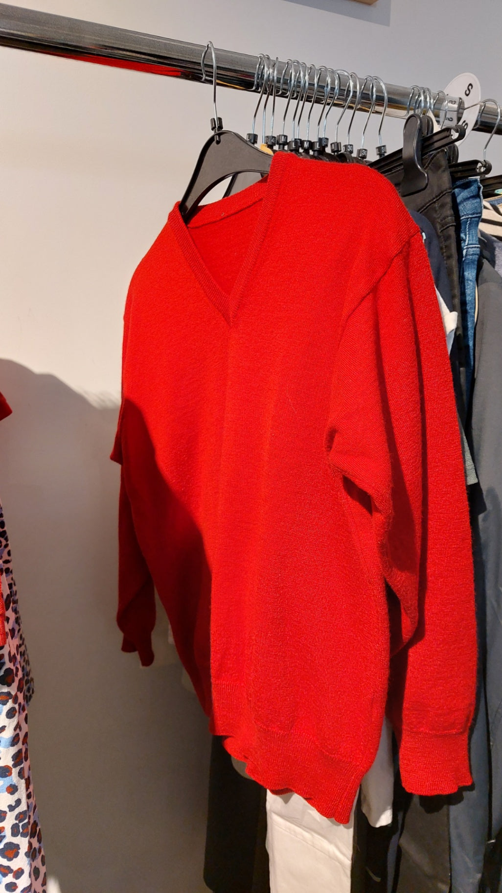 Pullover Rot Gr.: S