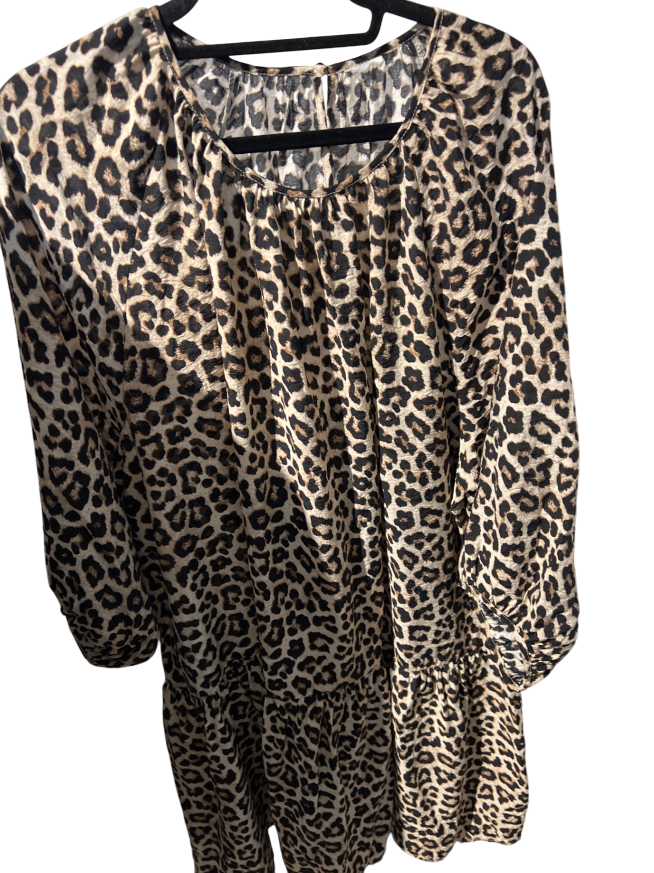 Kleid Leo-Muster Gr.: S
