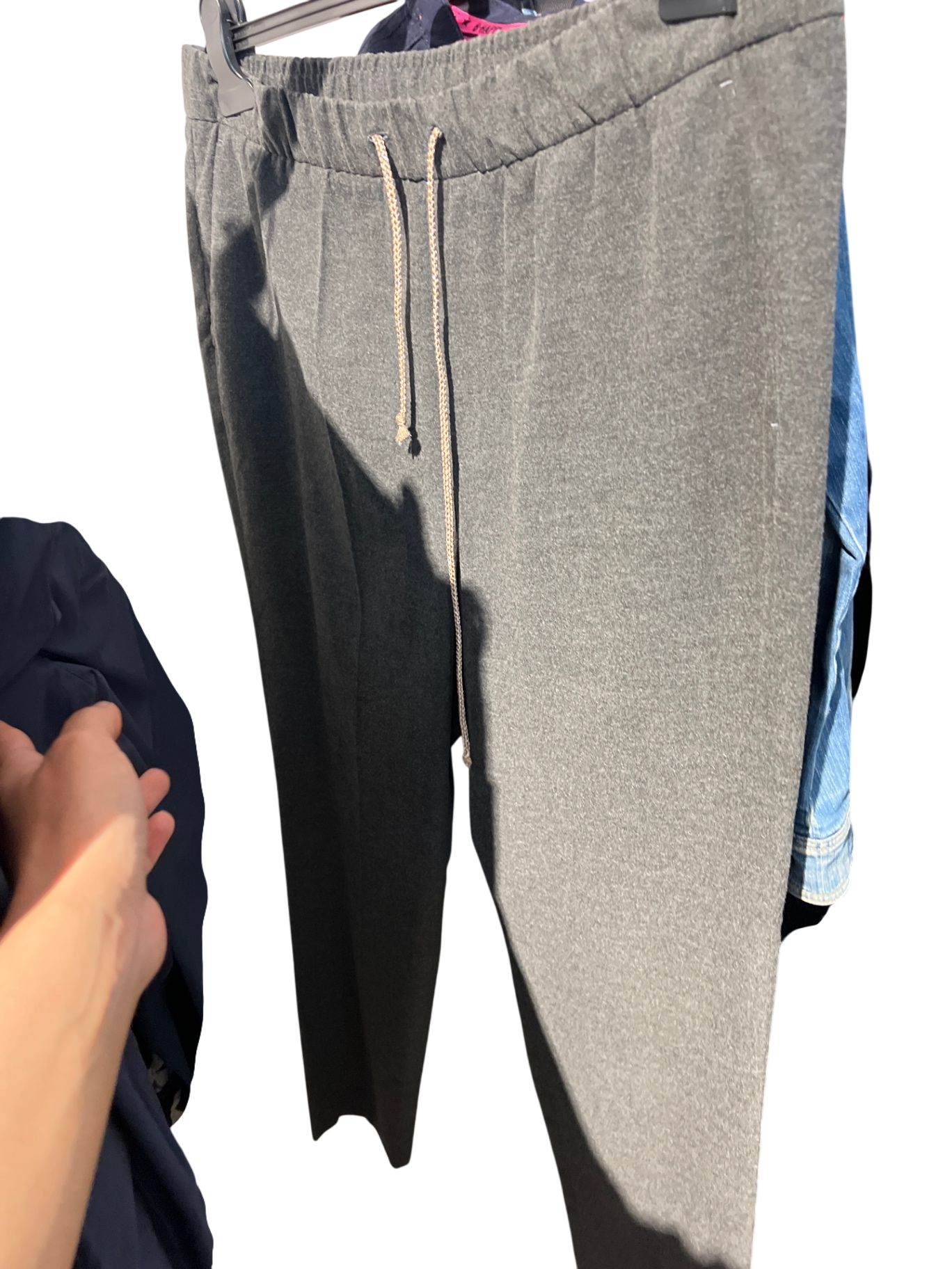 Oui Joggpants Grau Gr.: XXL
