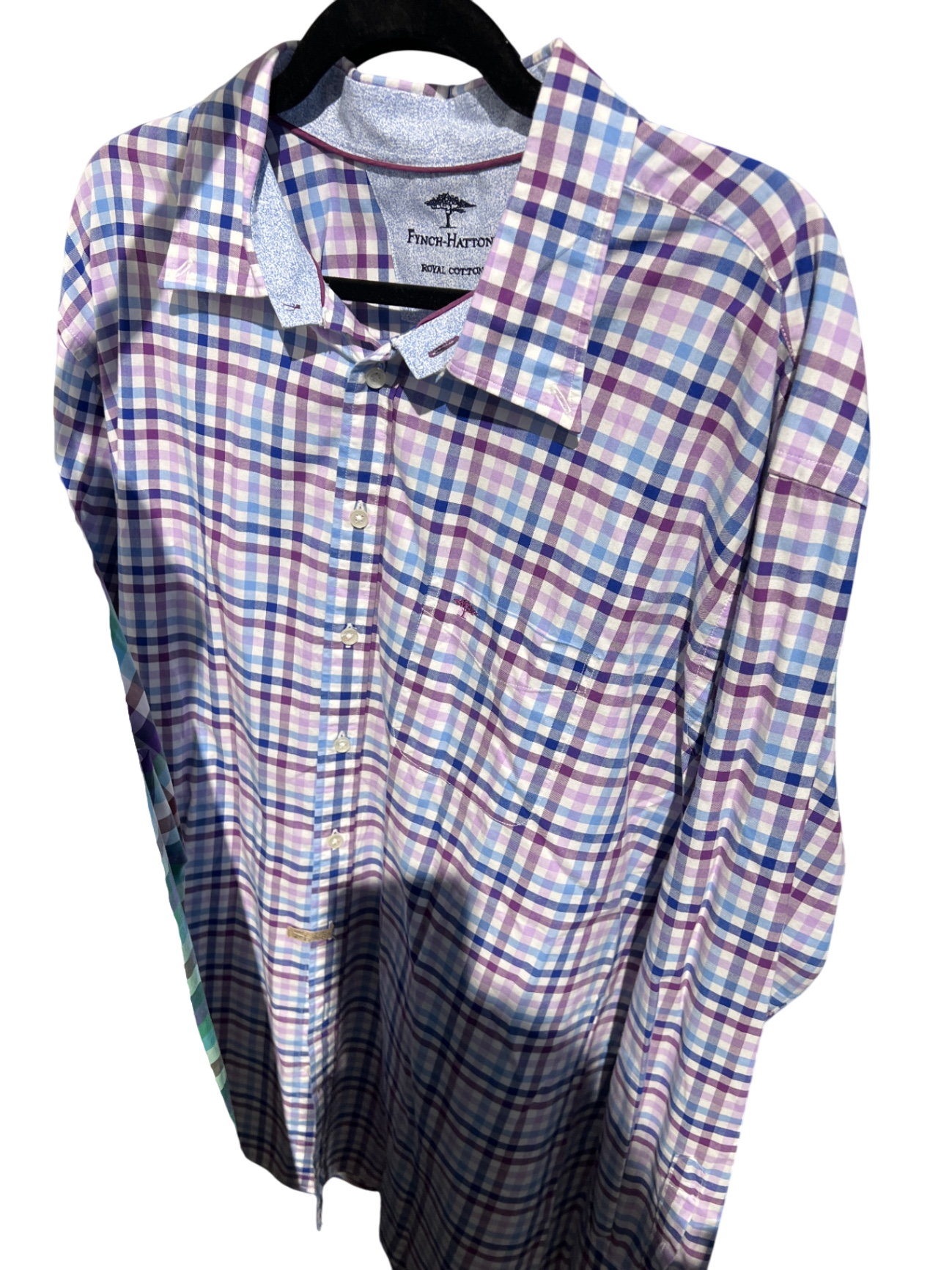 Fynch-Hatton Hemd Violett Gr.: XXXL