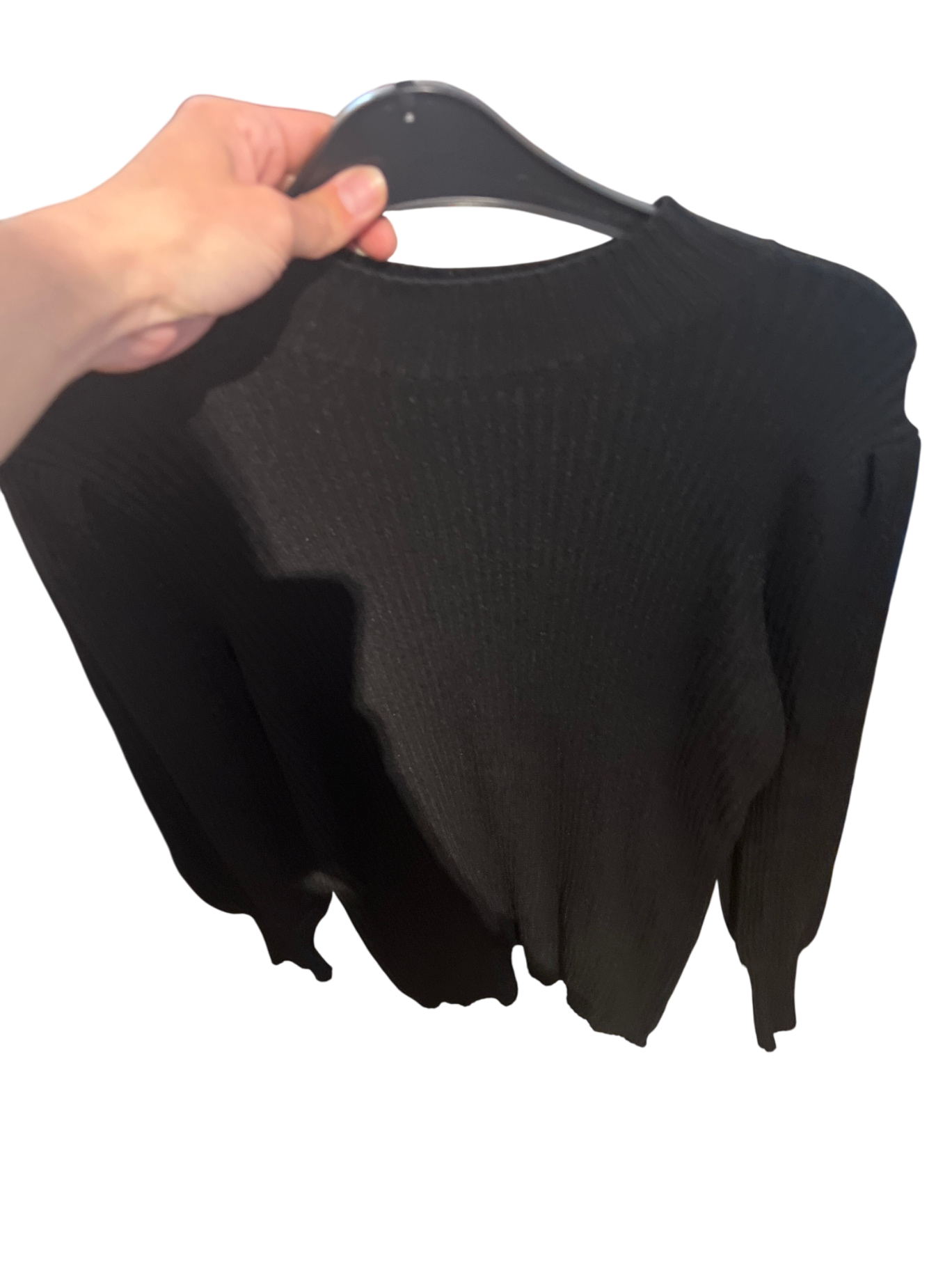 Only Strickkleid Schwarz Gr.: L