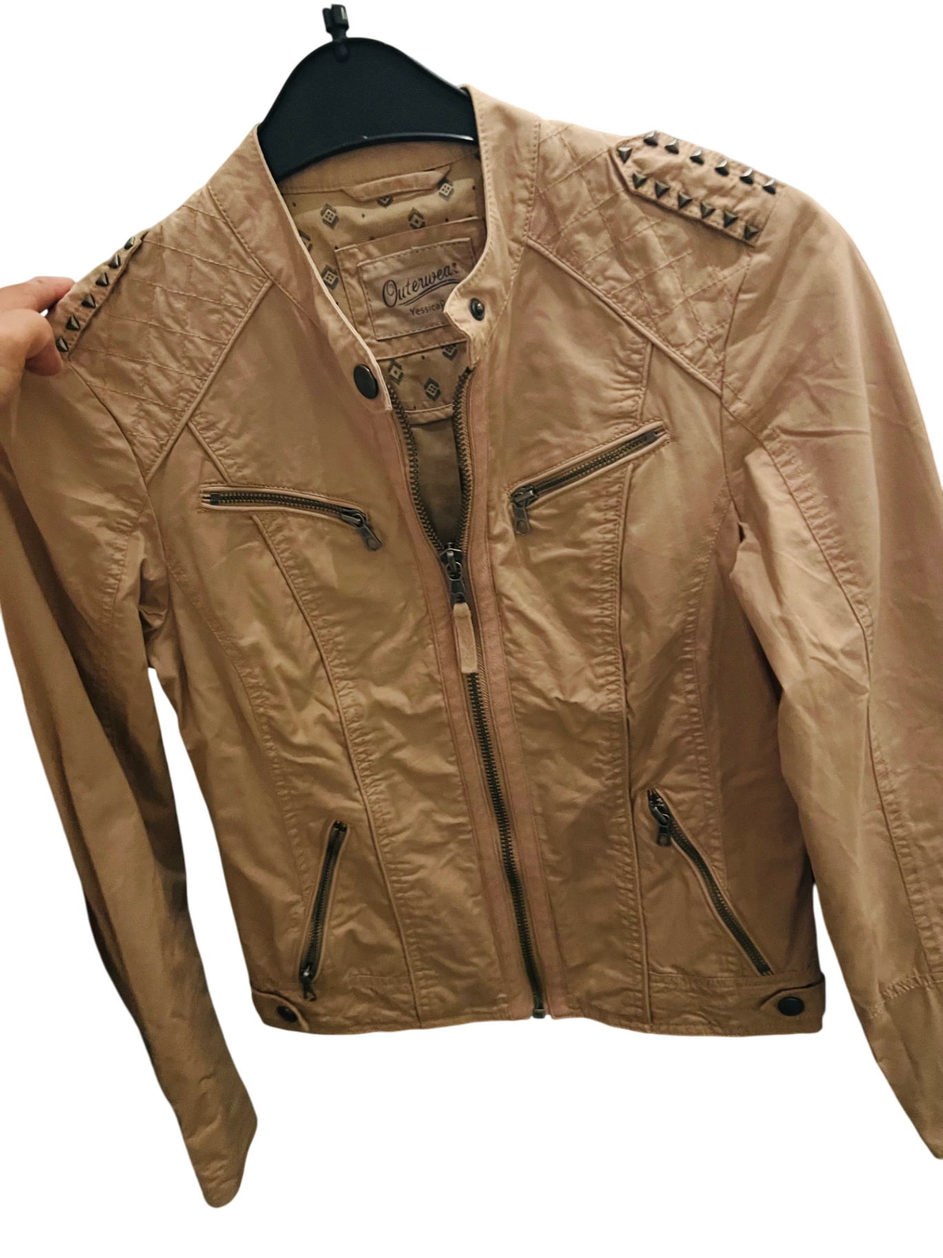 Yessica Jacke Beige Gr.: M