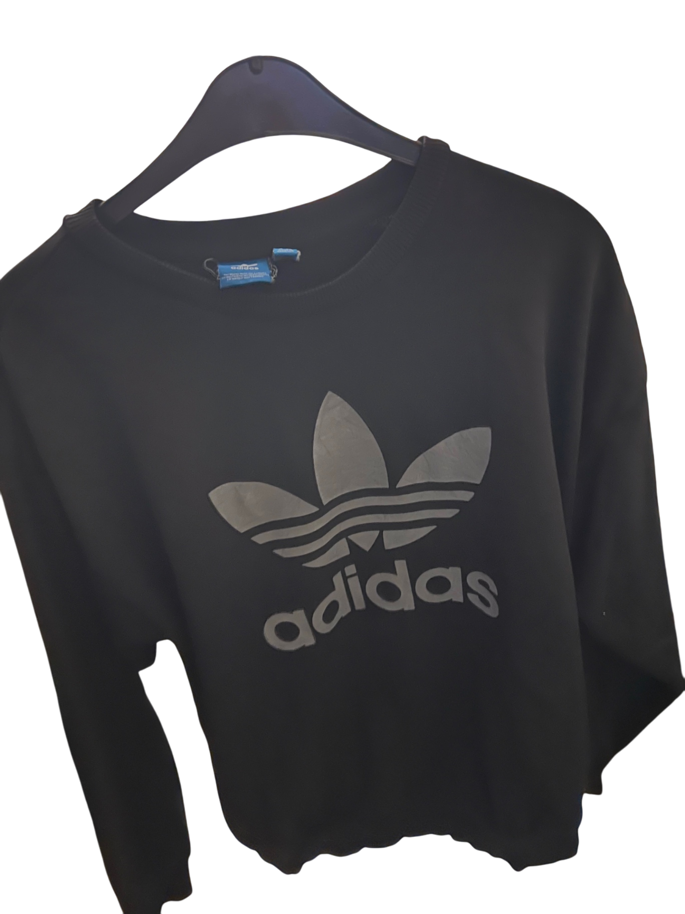 adidas Pullover Schwarz Gr.: S