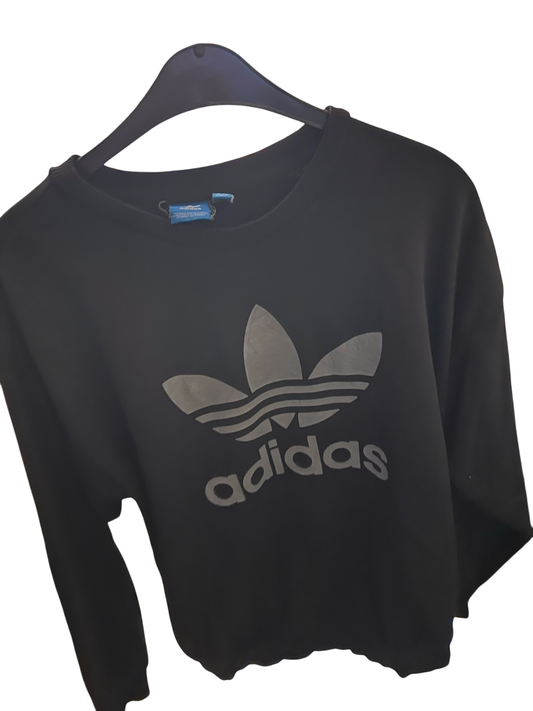 adidas Pullover Schwarz Gr.: S