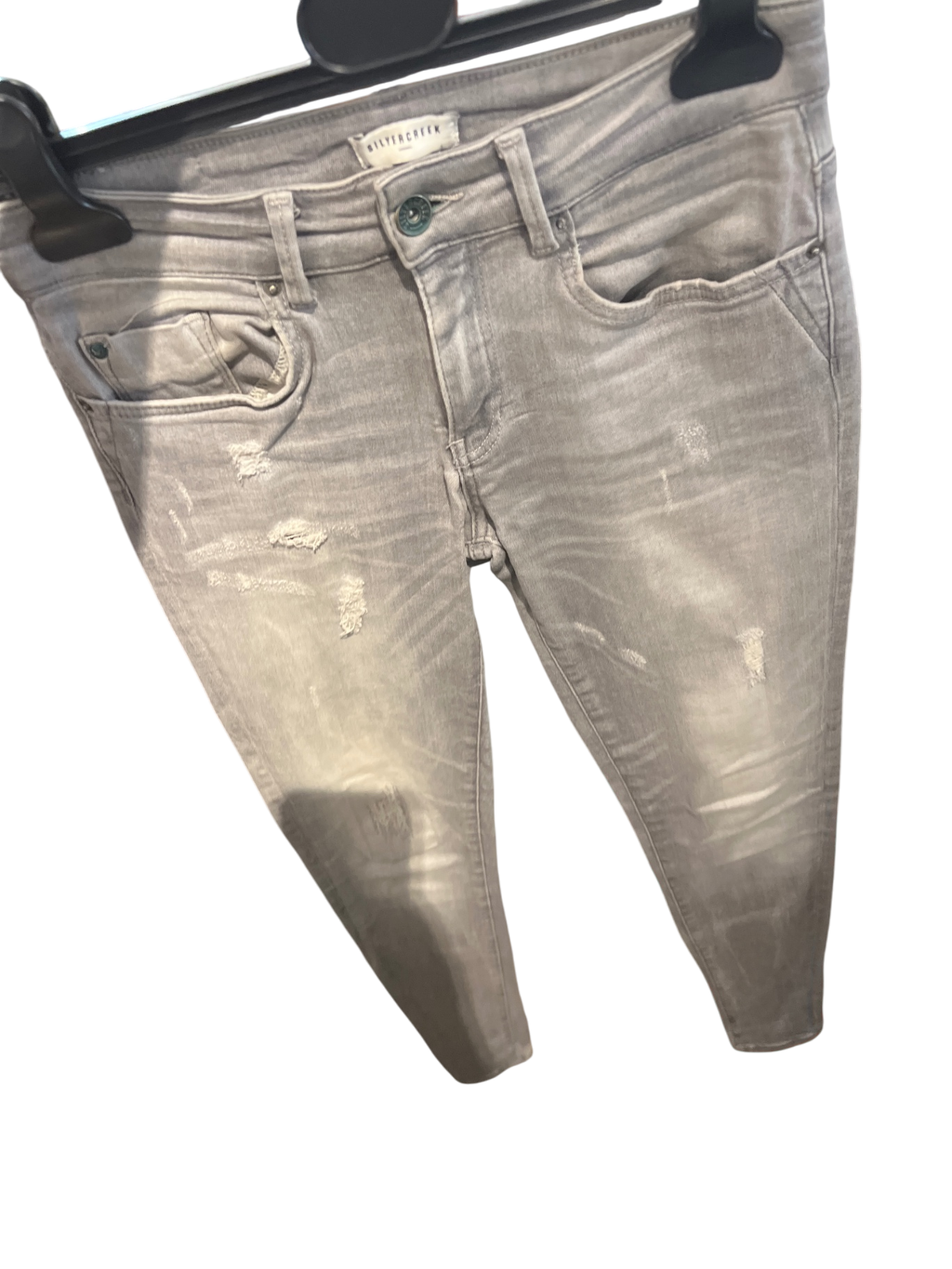 Silvercreek Jeans Grau Gr.: S