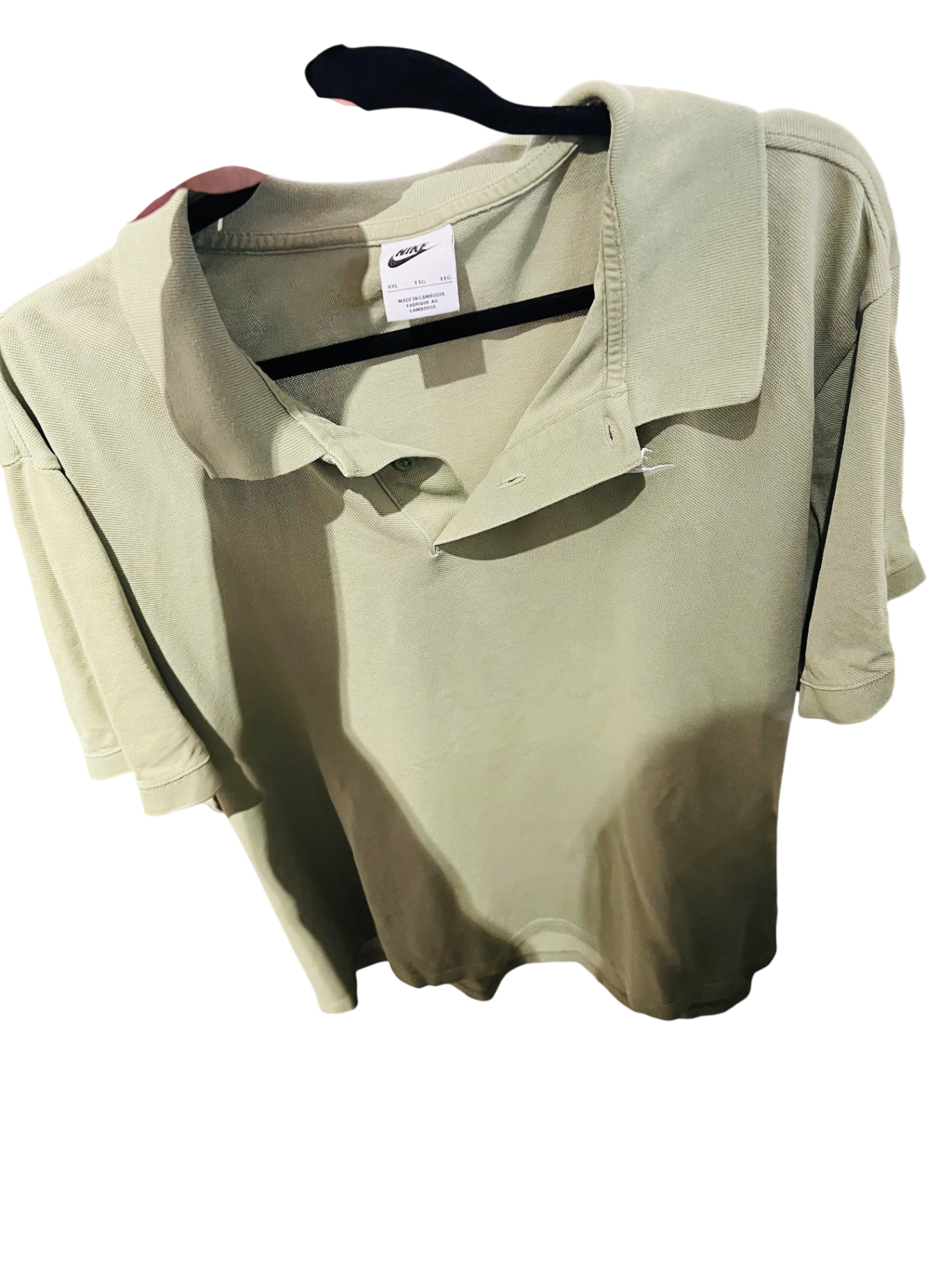 Nike Poloshirt Grün Gr.: XXL