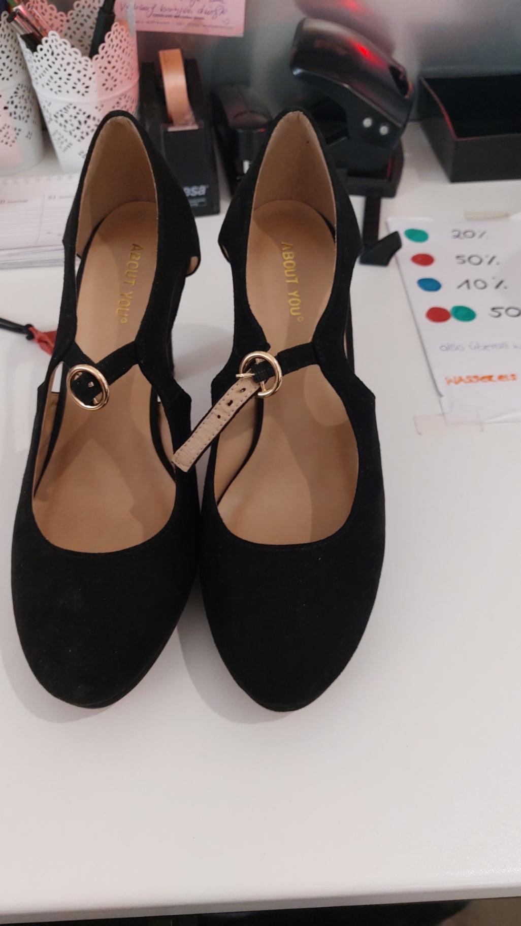 About You Sandalen Schwarz Gr.: 40
