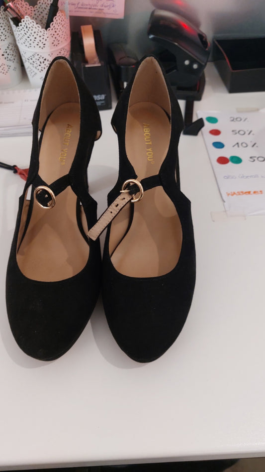 About You Sandalen Schwarz Gr.: 40
