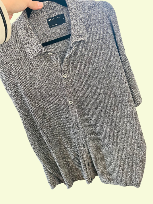 Asos Sweat Hemd Grau Gr.: L
