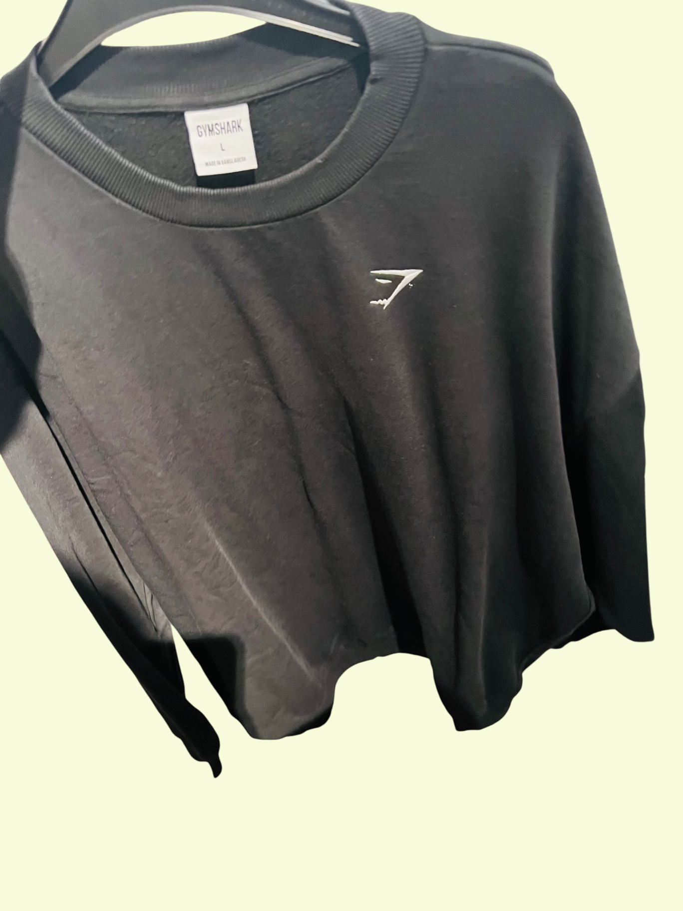 Gymshark Pullover Schwarz Gr.: L