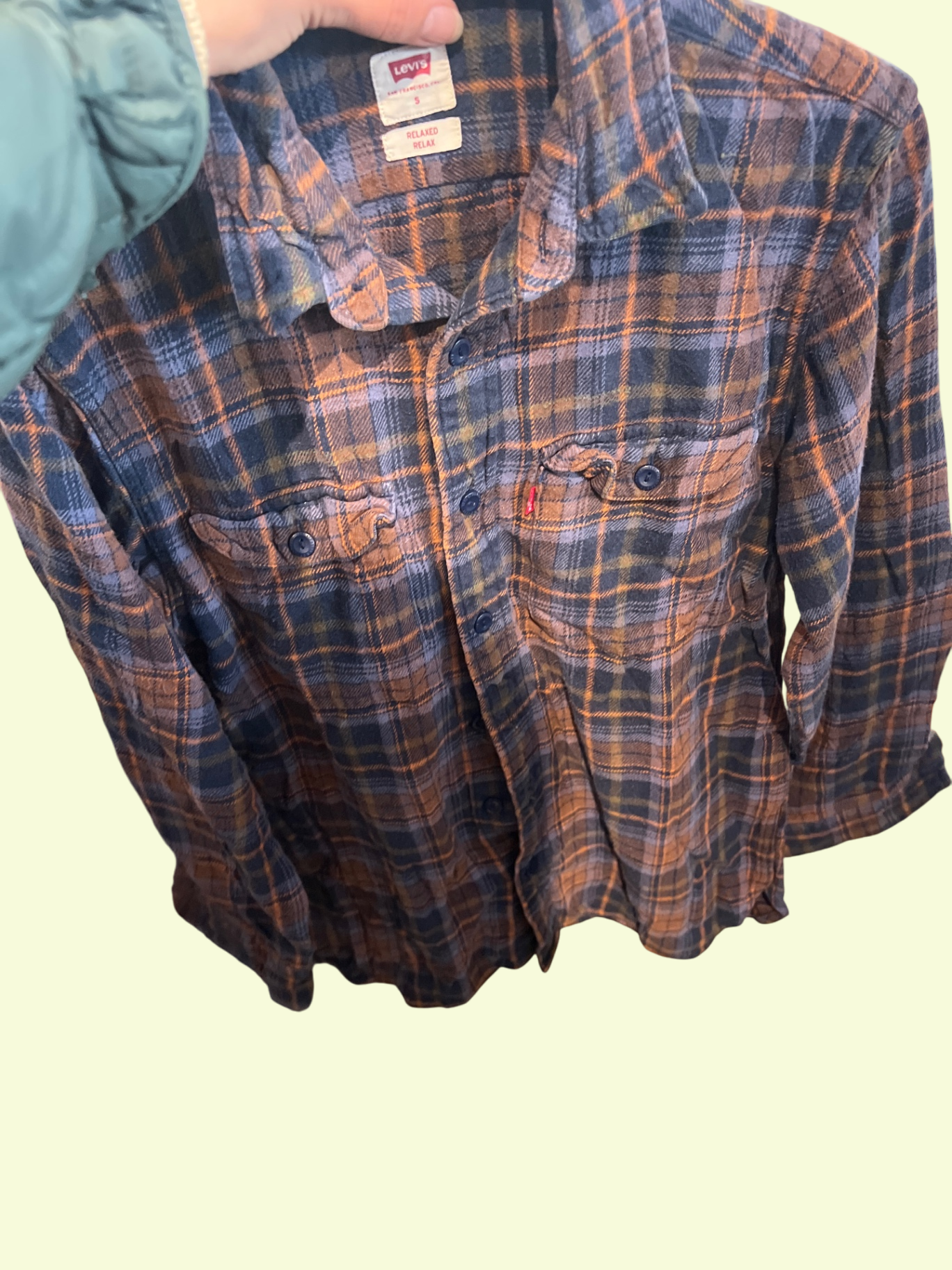 Levi's Flanellhemd Mehrfarbig Gr.: S
