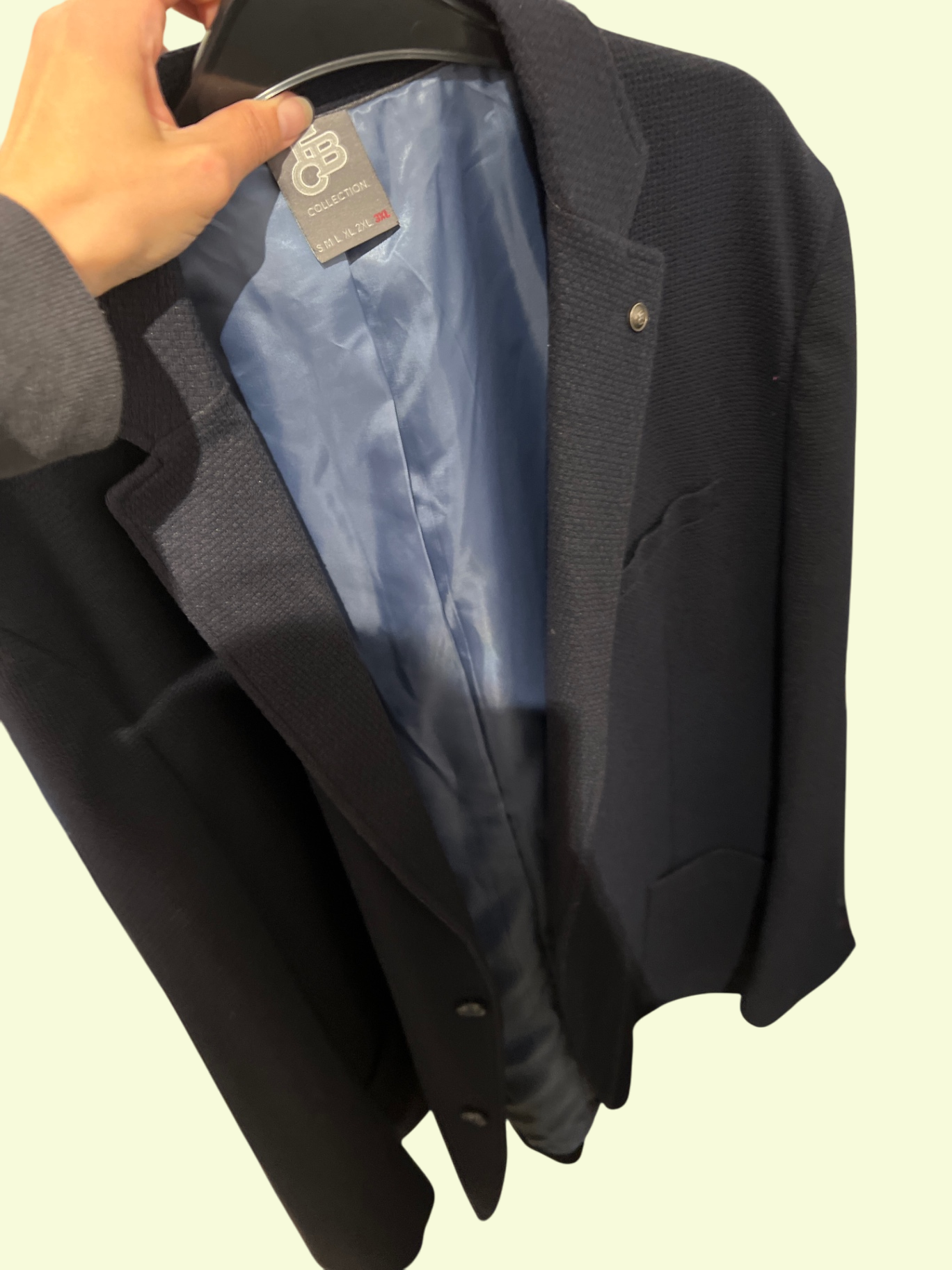 FCB Sakko Jacke Schwarz Gr.: 4XL