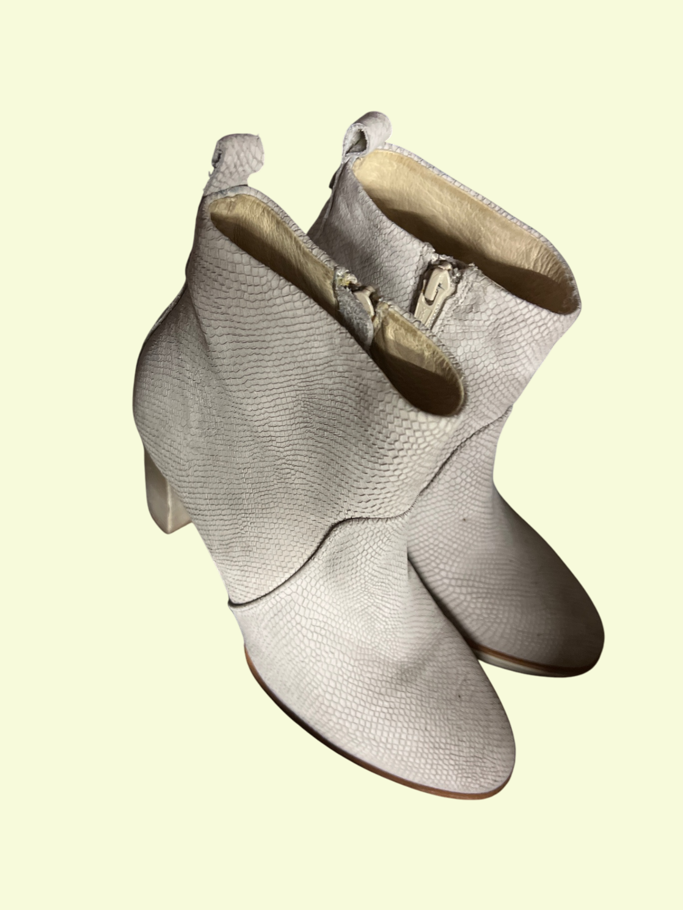 VIA VAI Stiefel Beige Gr.: 39