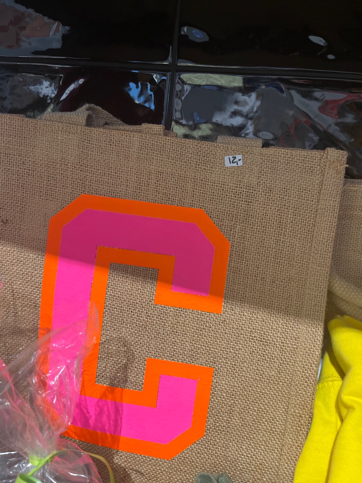 Kleine Glückswerkstatt Jutetasche 