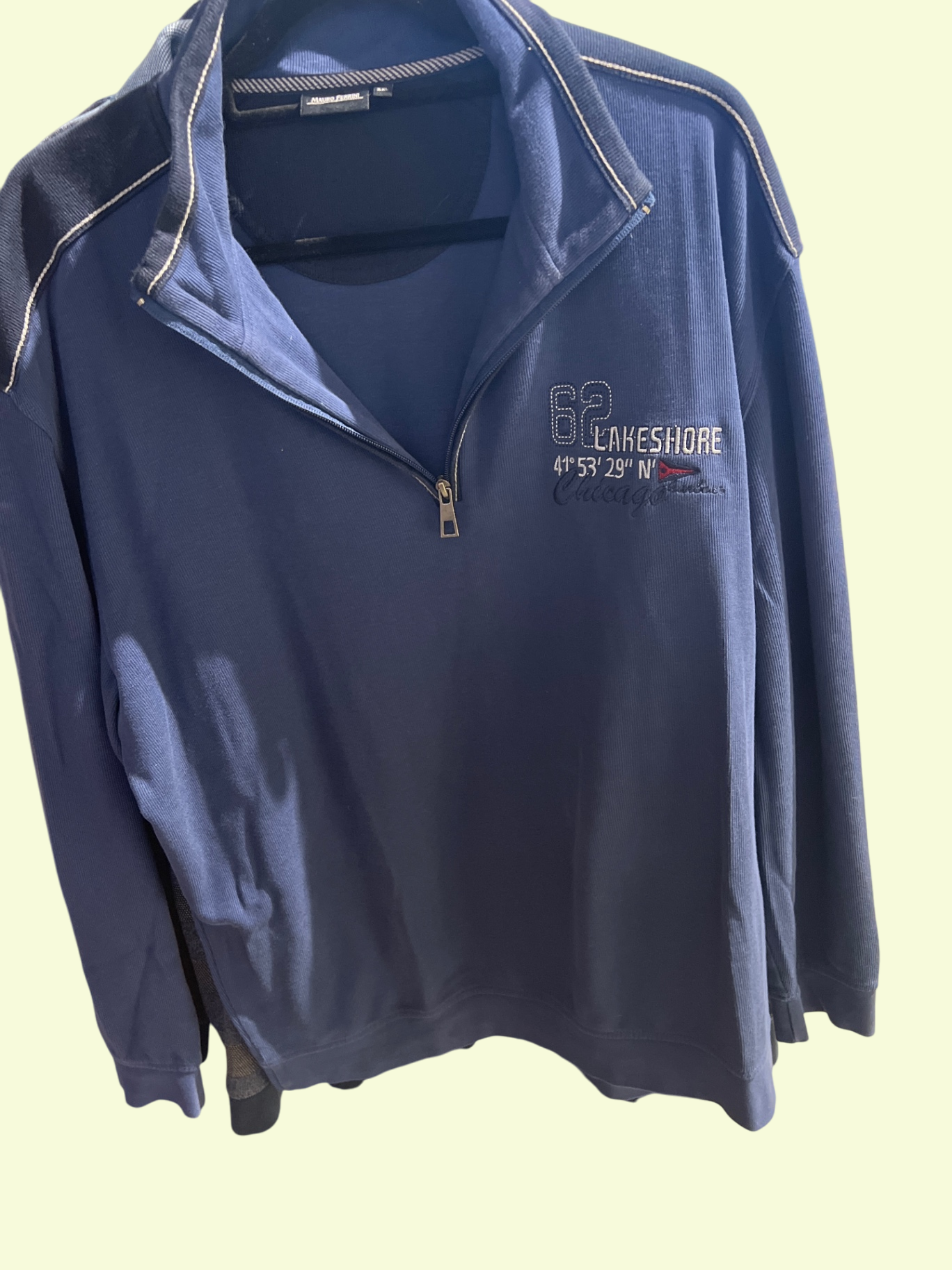 Mauro Ferrini Pullover Blau Gr.: XXL