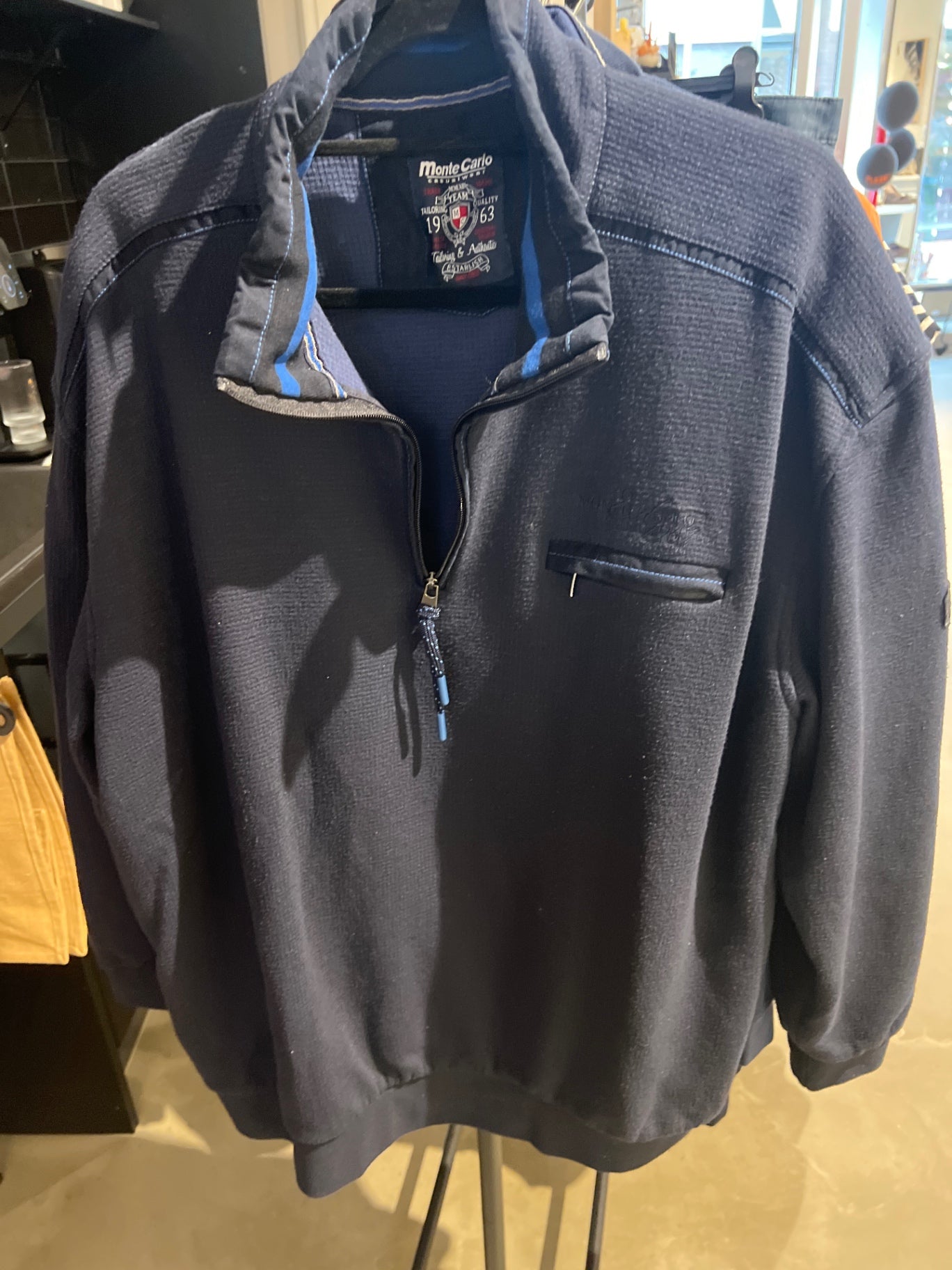 Monte Carlo Pullover Blau Gr.: 3XL