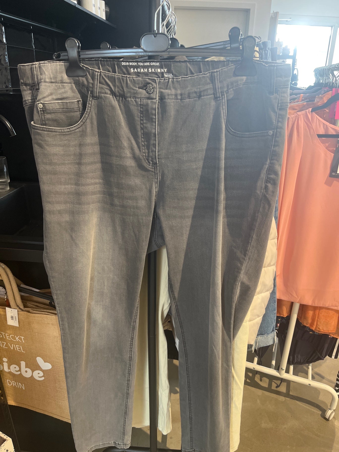  Ulla Popken Jeans Grau Gr.: 54