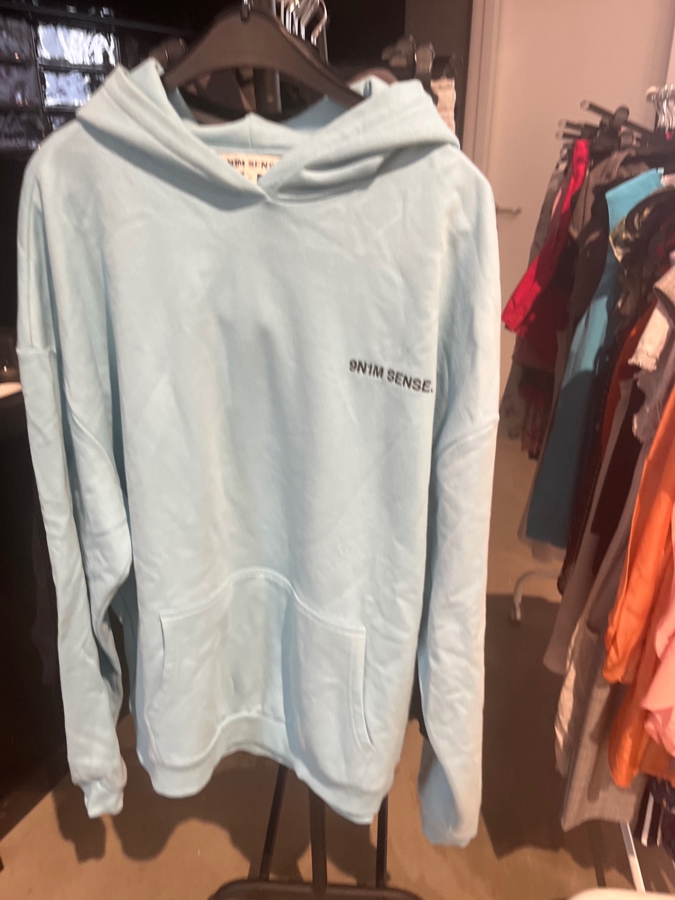 9N1M SENSE Hoodie Hellblau 