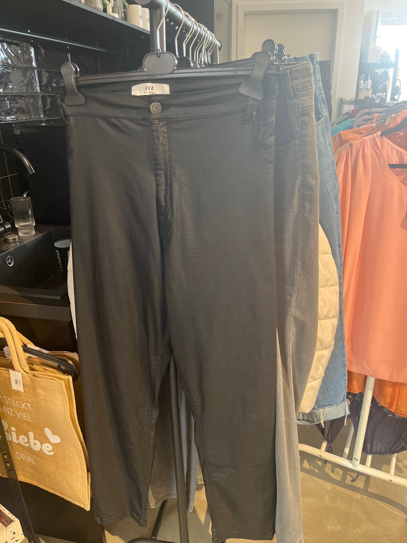 AVA Skinny Hose Schwarz Gr.: 56