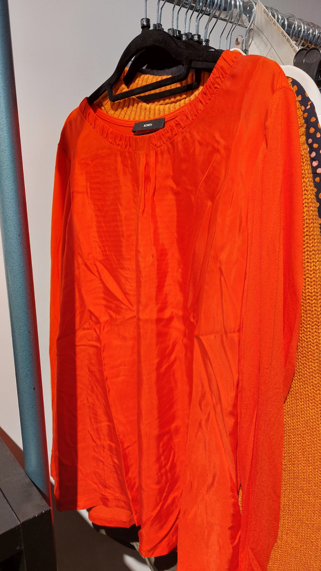 Bonita Bluse Rot Gr.: XL