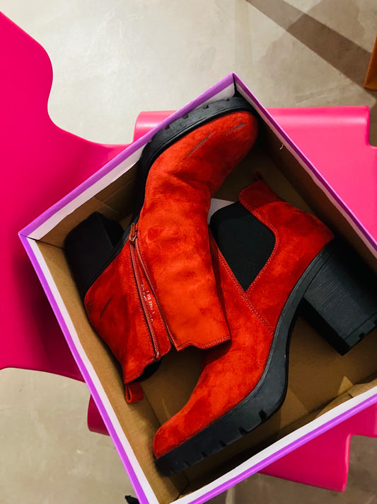 BWARE Stiefel Rot Gr.: 42