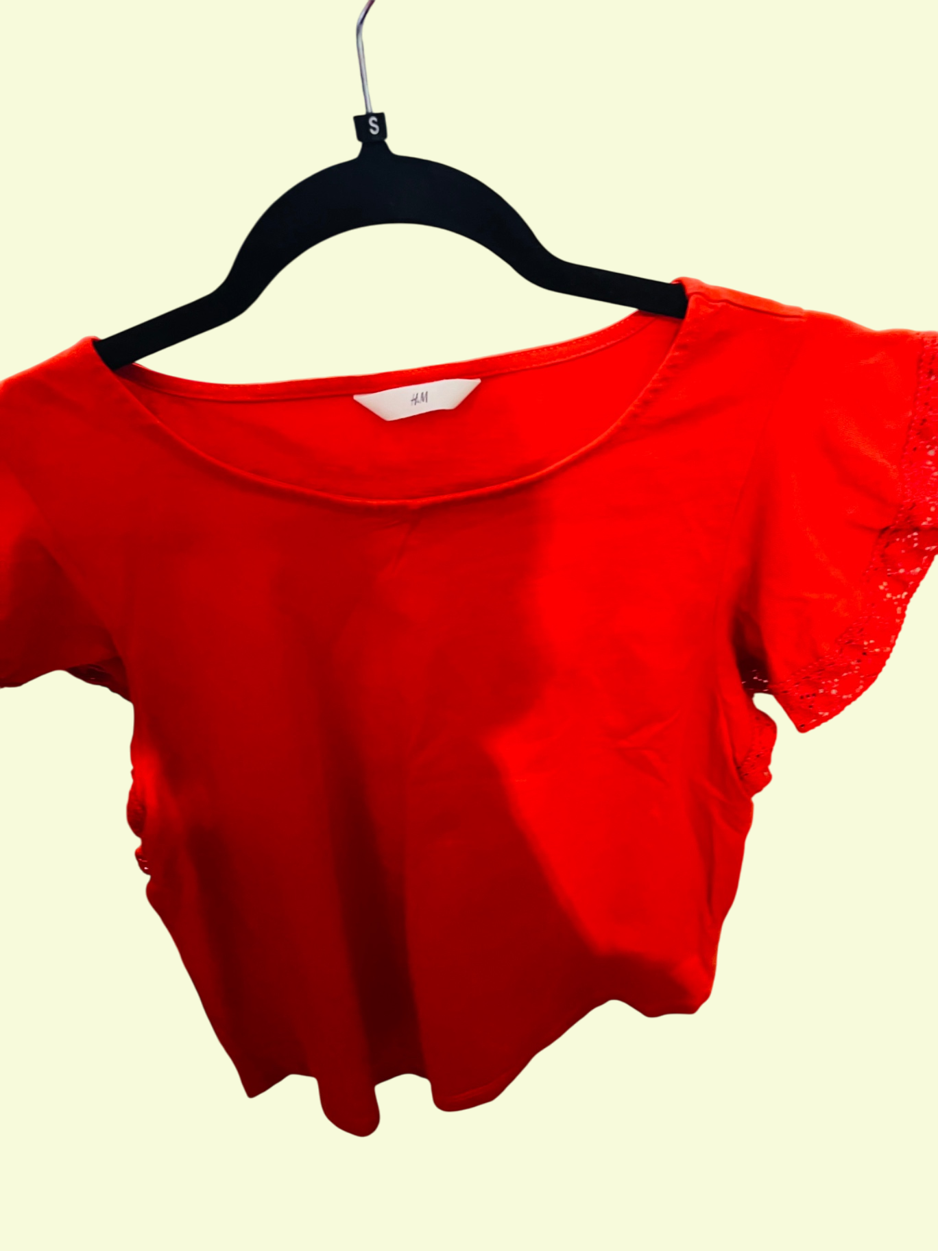 H&M T-Shirt Rot Gr.: S