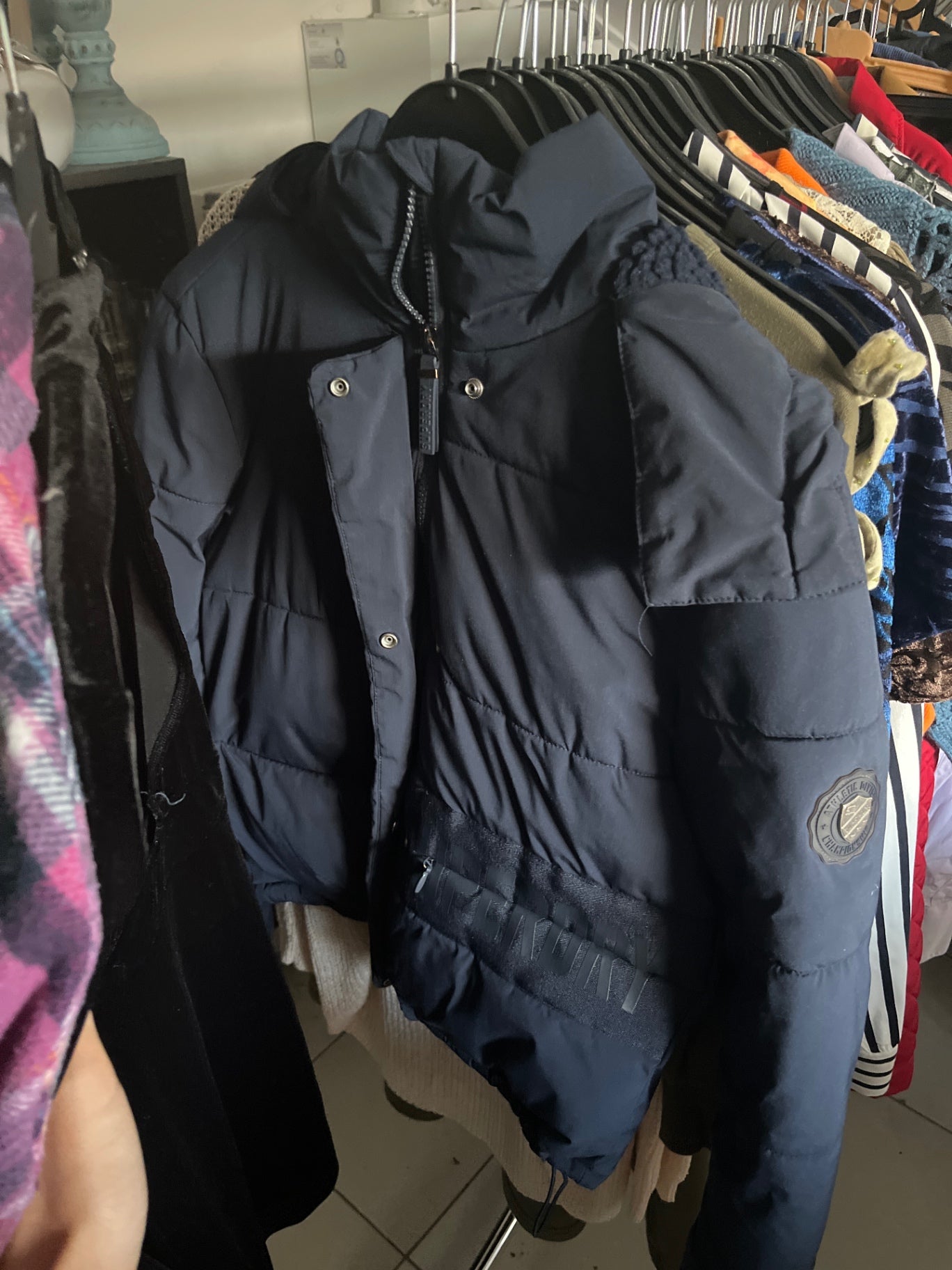 Superdry Jacke Dunkelblau Gr.: 34