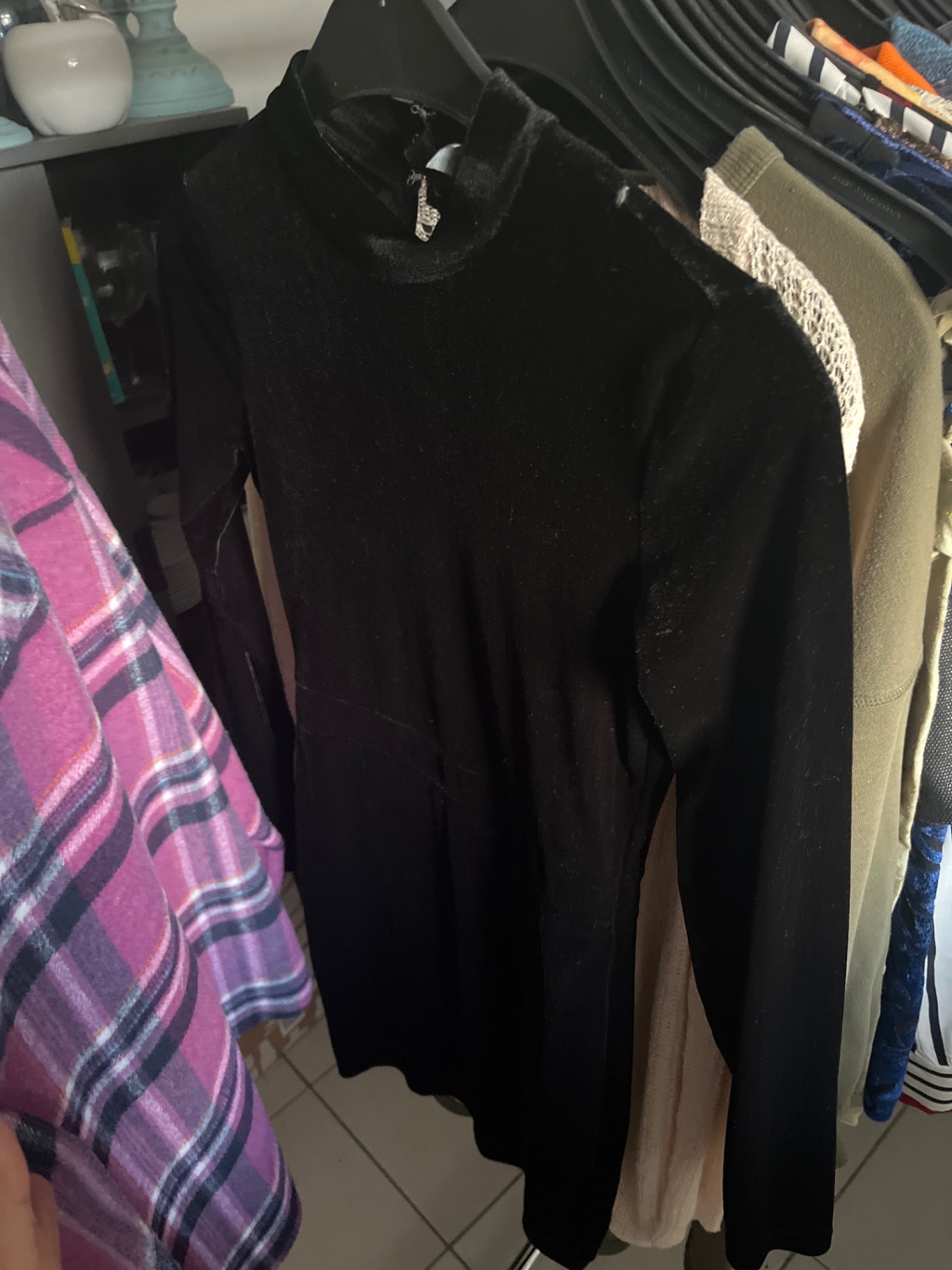 DIVIDED Kleid Schwarz Gr.: 36